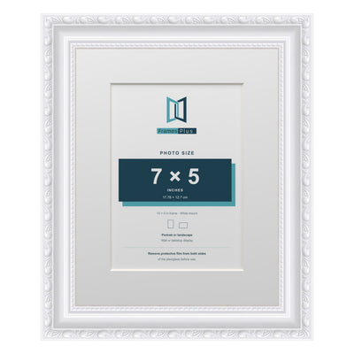 Louis Range White Picture, Photo & Poster Frame with White Mount