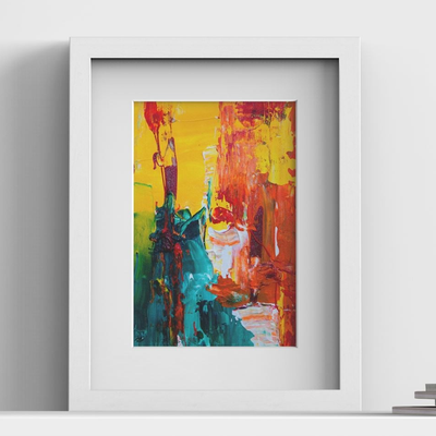 Blok Range White Picture, Photo & Poster Frame with White Mount