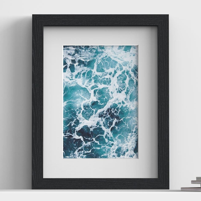 Classic Range Black Picture, Photo & Poster Frame with White Mount