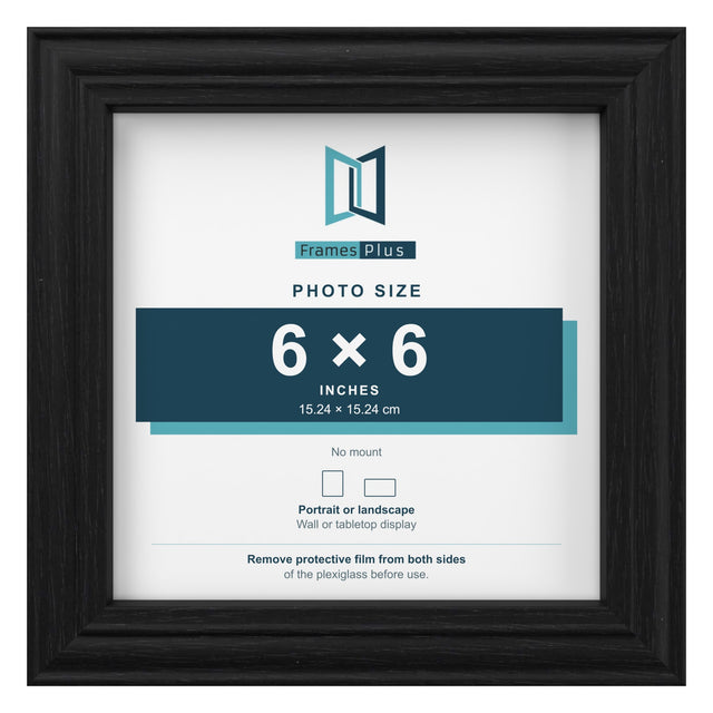 Devon Black 6 × 6 Frame