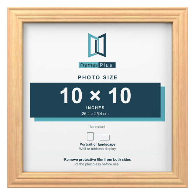 Devon Range Pine Picture, Photo & Poster Frame — Finish and profile example