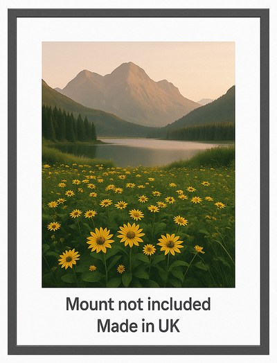 Slim Range Dark Grey Picture, Photo & Poster Frame