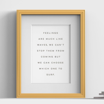 Devon Range Gold Picture, Photo & Poster Frame with White Mount