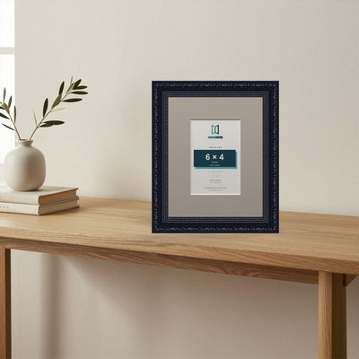 Louis Range Black Picture, Photo & Poster Frame with Dawn Grey Mount