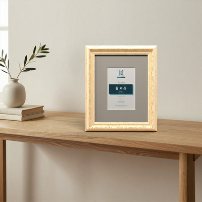 Louis Range Cream Picture, Photo & Poster Frame with Dawn Grey Mount