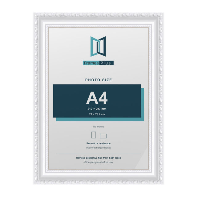 Louis Range White Picture, Photo & Poster Frame