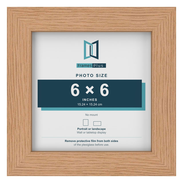 Classic Oak 6 × 6 Frame