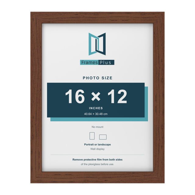 Classic Dark Teak 16 × 12 Frame