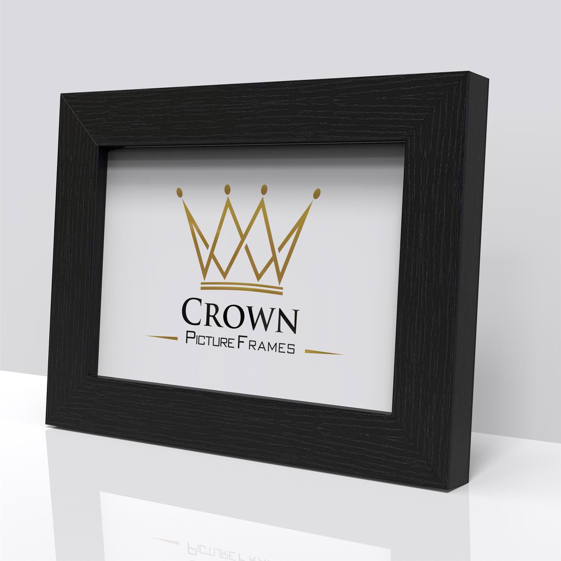 Black Photo Picture Poster Frames Large Square Small all sizes, Hang or stand - Framesplus.co.uk