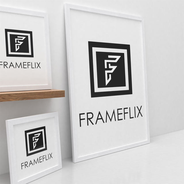 FrameFlix White 14 × 11 Frame