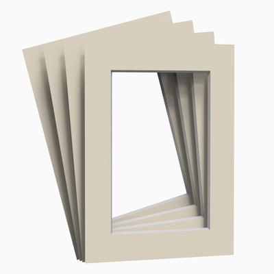Ivory Matt Mount – Pack of 24 (for Picture & Photo Frames)