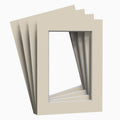 Ivory Matt Mount Pack of 24 mounts for Picture Photo Frames Large Square all Sizes