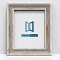 Cornwall Range Walnut Photo Picture Poster Frames, Large Square Small sizes, Hang or stand in Landscape or Portrait