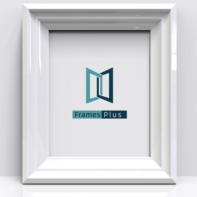 Deco White 14 × 11 Frame