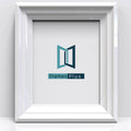 Deco Range White Photo Picture Poster Frames, Large Square Small sizes, Hang or stand in Landscape or Portrait