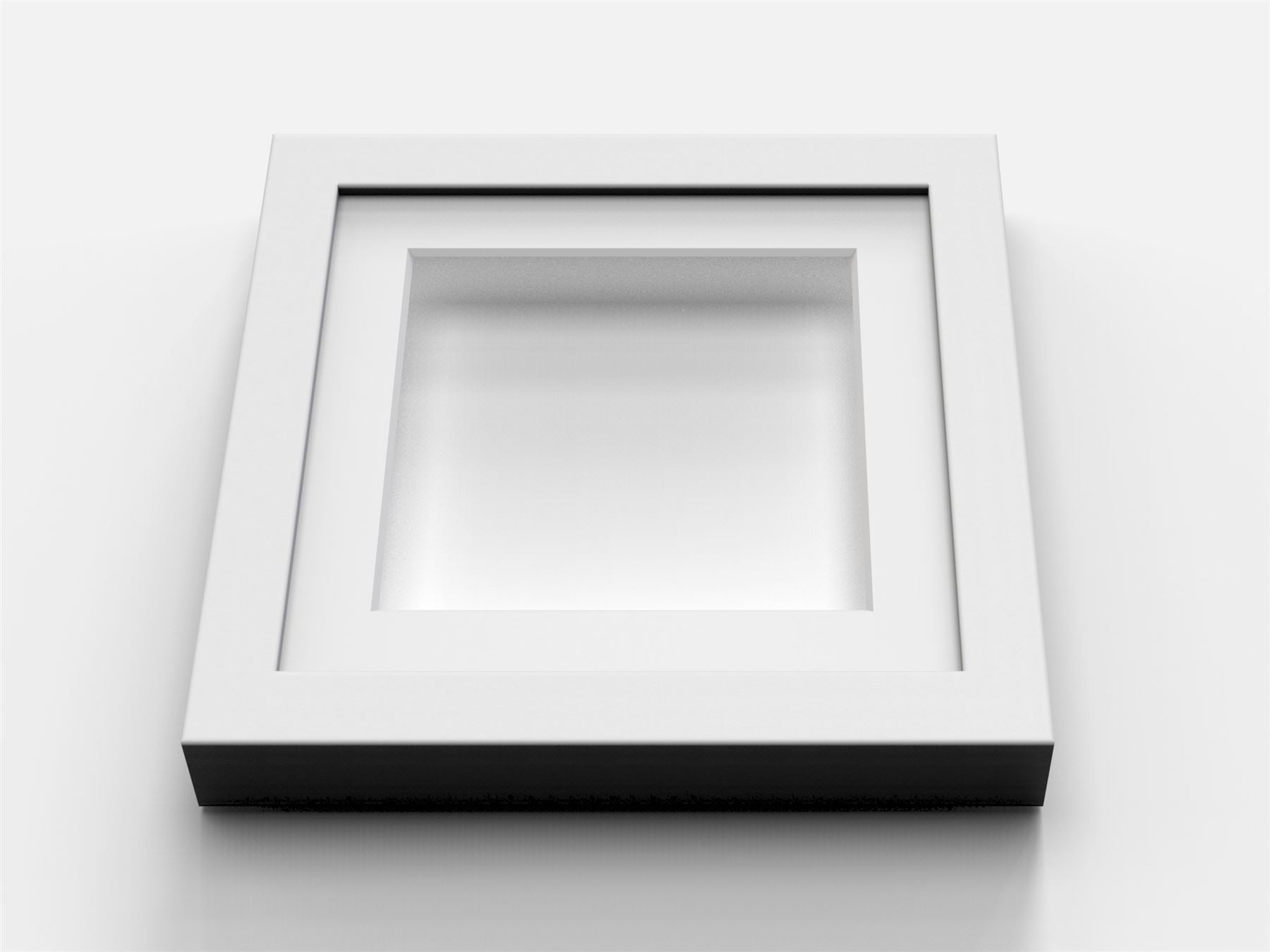 Box Range White 25mm Deep Picture Display Frame with 1