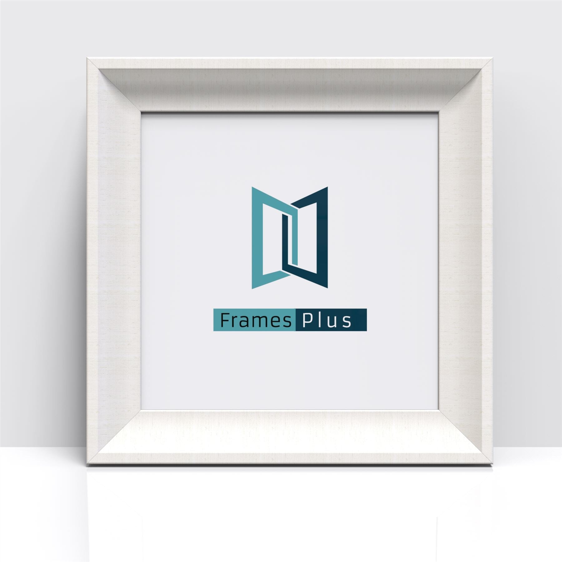Millin Range White Photo Picture Poster Frames, Large Square Small sizes, Hang or stand in Landscape or Portrait - Framesplus.co.uk