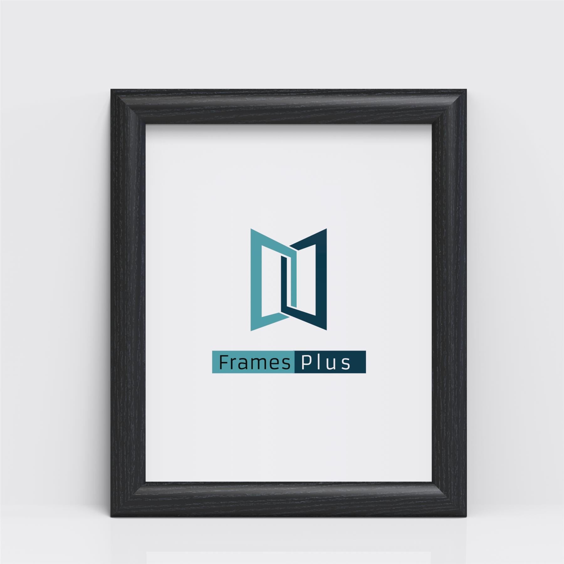 Minimo Range Black Photo Picture Poster Frames - Framesplus.co.uk