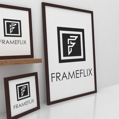 FrameFlix Mahogany Picture, Photo & Poster Frame