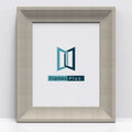Millin Range Grey Photo Picture Poster Frames, Large Square Small sizes, Hang or stand in Landscape or Portrait