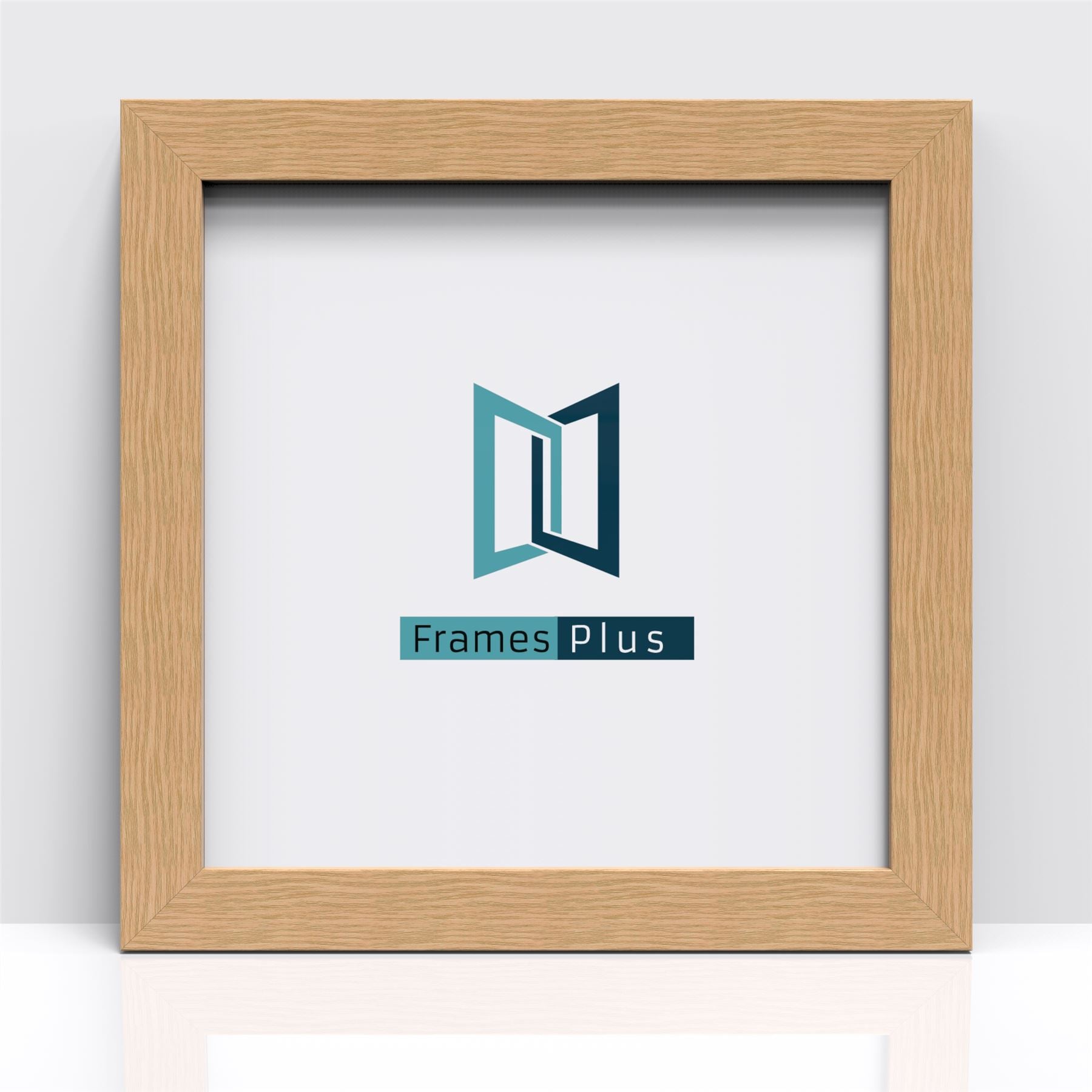 Element Range Oak Photo Picture Poster Frames, Large Square Small sizes, Hang or stand in Landscape or Portrait - Framesplus.co.uk