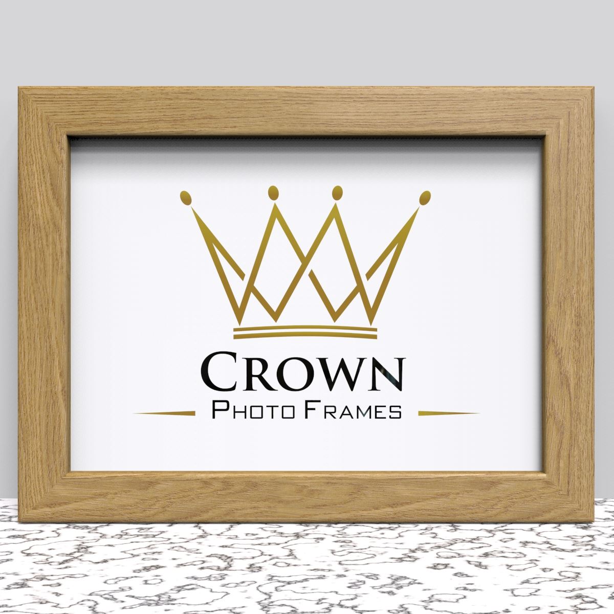 Black White Oak Photo Frame for A4 21 x 29.7 cm (8.27x11.69 Inches) Picture Photo Poster Certificate, Stand or Hang on wall - Framesplus.co.uk