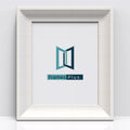Millin Range White Photo Picture Poster Frames, Large Square Small sizes, Hang or stand in Landscape or Portrait