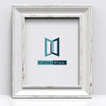 Cornwall Range White Photo Picture Poster Frames, Large Square Small sizes, Hang or stand in Landscape or Portrait