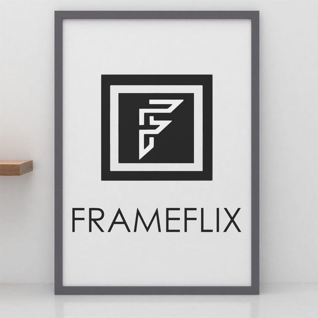 FrameFlix Dark Grey 14 × 11 Frame