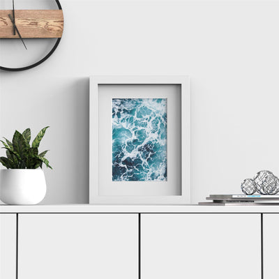 Classic Range White Picture Photo Poster Frame with White Mount