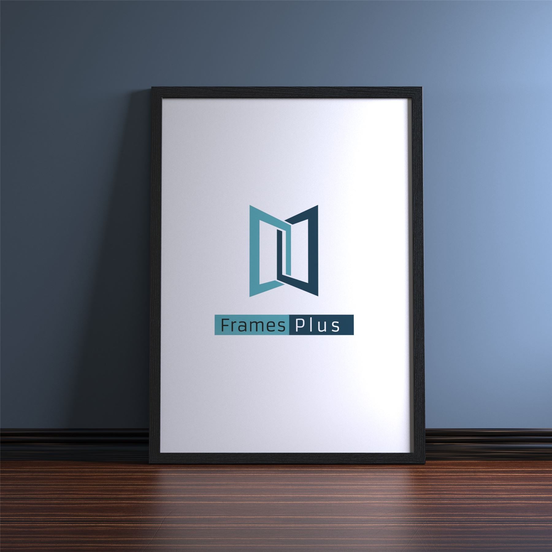 Blok Range Black Photo Picture Poster Frames - Framesplus.co.uk