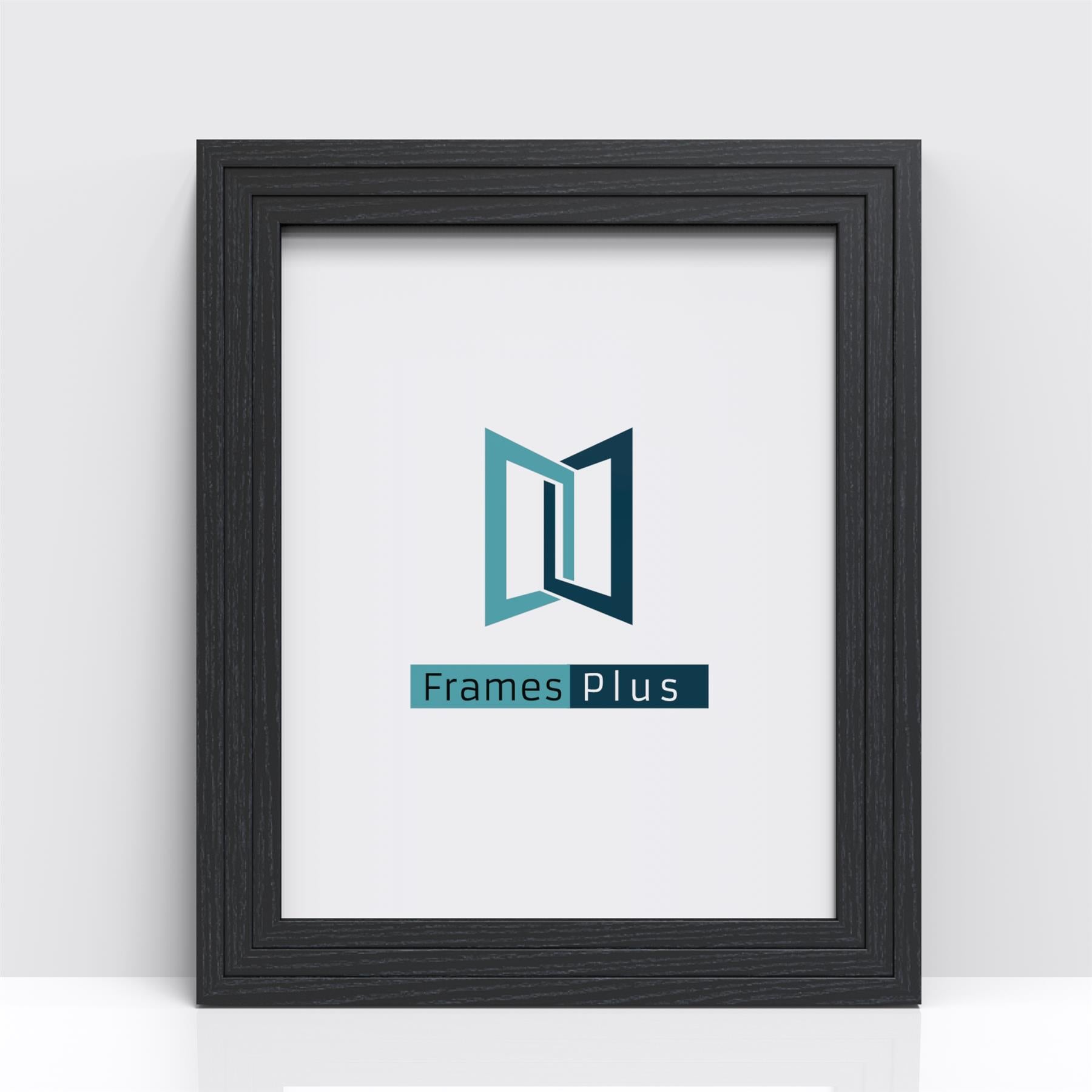 Verona Range Black Photo Picture Poster Frames - Framesplus.co.uk