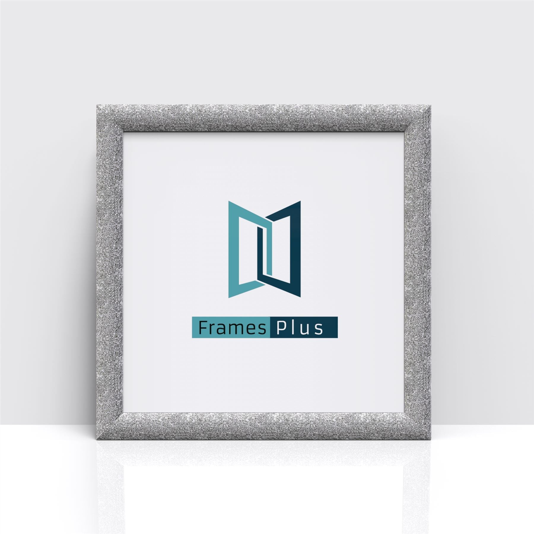 Stardust Range Gunmetal Photo Picture Poster Frames, Large Square Small sizes, Hang or stand in Landscape or Portrait - Framesplus.co.uk