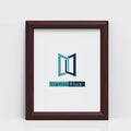 Minimo Range Mahogany Photo Picture Poster Frames