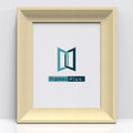 Millin Range Cream Photo Picture Poster Frames, Large Square Small sizes, Hang or stand in Landscape or Portrait