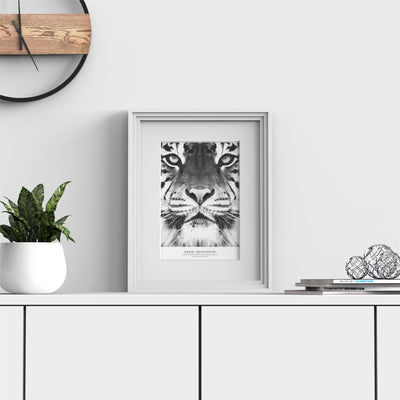 Verona Range White Picture Photo Poster Frame with White Mount
