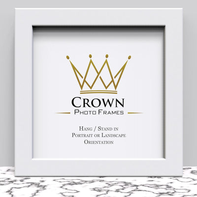 23 x 23 cm (9.1x9.1") Picture, Photo & Poster Frame – Black, White or Oak