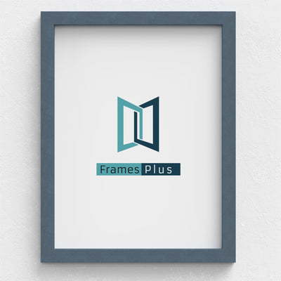 Sleek Range Dark Grey Photo Picture Poster Frames, Large Square Small sizes, Hang or stand in Landscape or Portrait