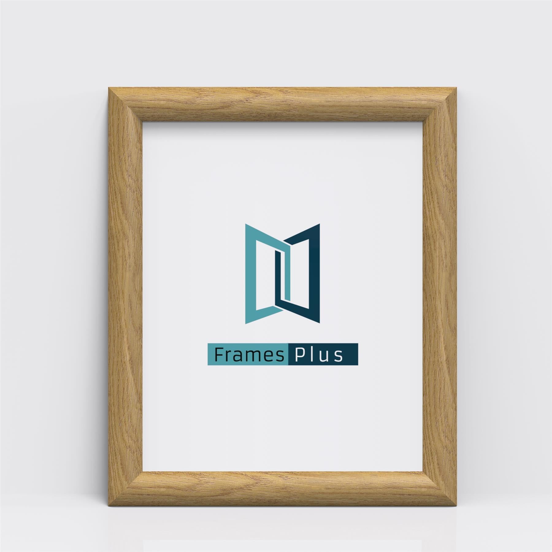 Minimo Range Oak Photo Picture Poster Frames - Framesplus.co.uk