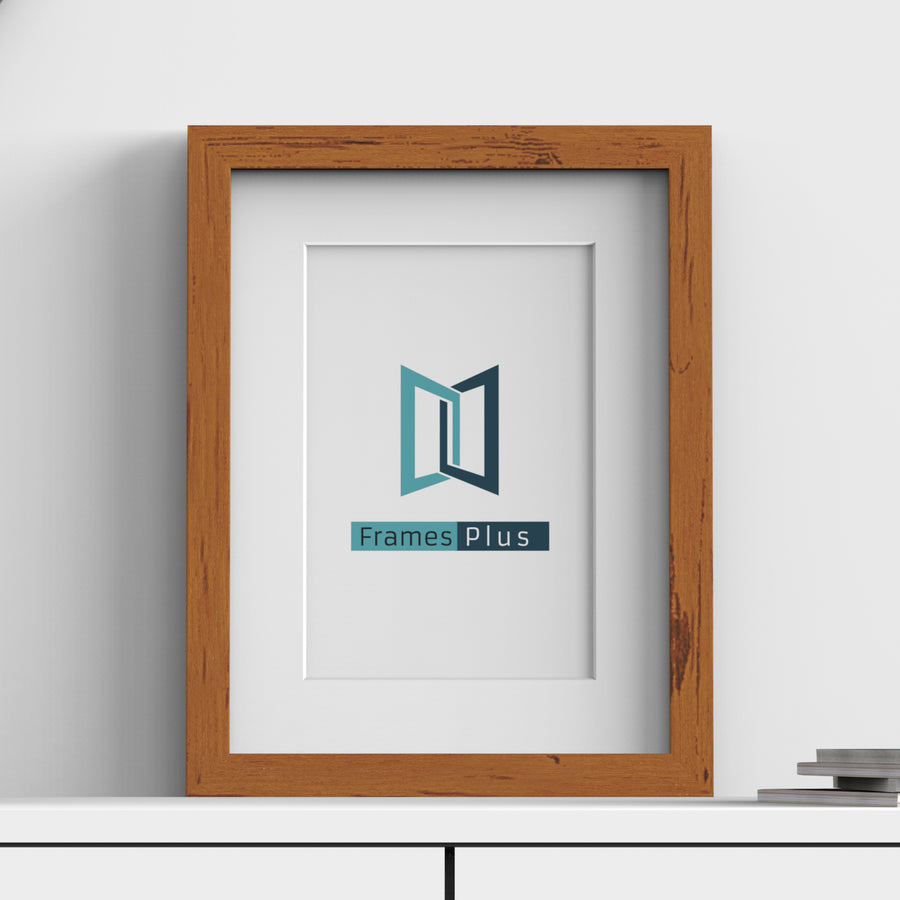 Dark teak photo frames