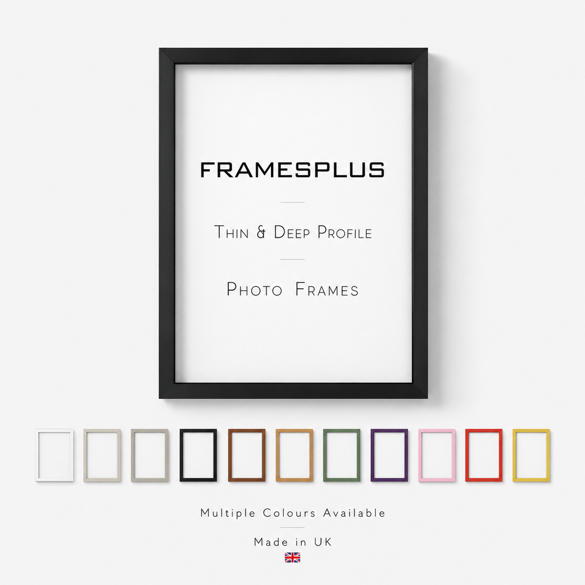 Slim Range Light Grey Picture, Photo & Poster Frame