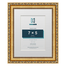 Louis Range Gold Picture, Photo & Poster Frame with White Mount