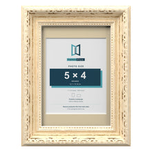 Louis Range Cream Picture, Photo & Poster Frame with Ivory Mount - 7x5" Frame for 5x4" Photo, Cream