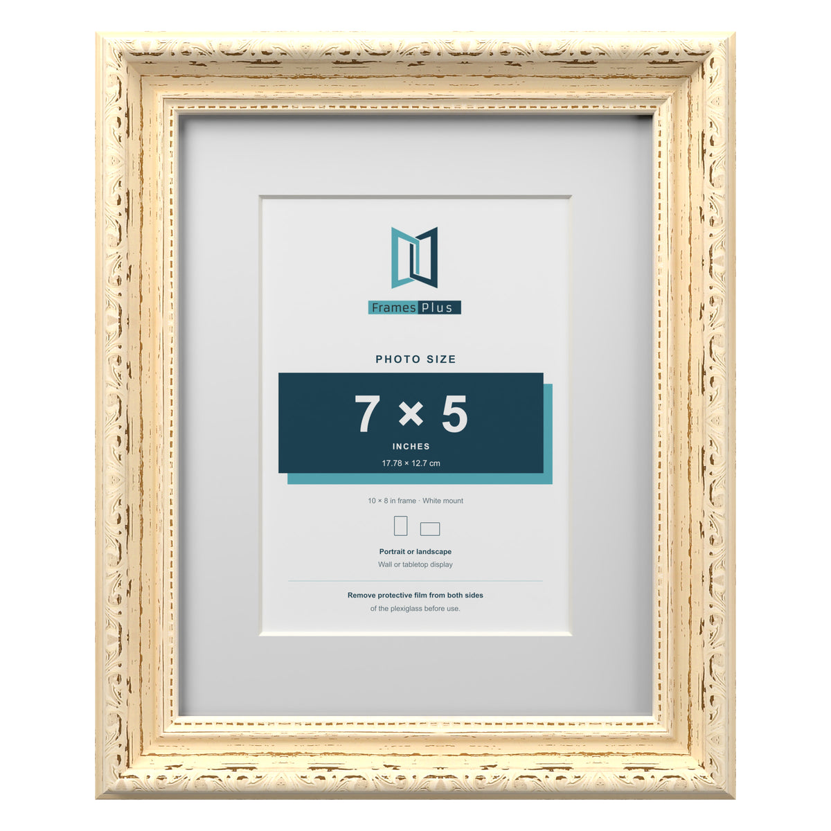 Louis Range Cream Picture, Photo & Poster Frame with White Mount