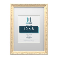 Louis Range Cream Picture, Photo & Poster Frame with White Mount - A3 Frame for 10x8" Photo, Cream
