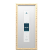 Louis Range Cream Picture, Photo & Poster Frame with White Mount - 70x30cm Frame for 50x10cm Photo, Cream