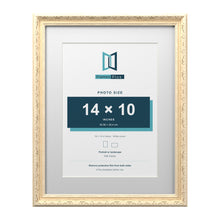 Louis Range Cream Picture, Photo & Poster Frame with White Mount - 18x14" Frame for 14x10" Photo, Cream