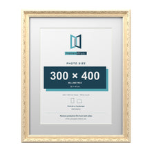Louis Range Cream Picture, Photo & Poster Frame with White Mount - 50x40cm Frame for 40x30cm Photo, Cream