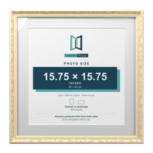 Louis Range Cream Picture, Photo & Poster Frame with White Mount - 50x50cm Frame for 40x40cm Photo, Cream