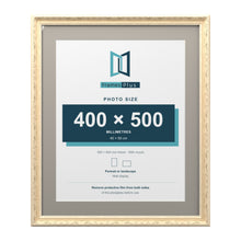 Louis Range Cream Picture, Photo & Poster Frame with Dawn Grey Mount - 60x50cm Frame for 50x40cm Photo, Cream